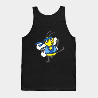 Bumblebee for fat Funny gift bee love for animals Tank Top